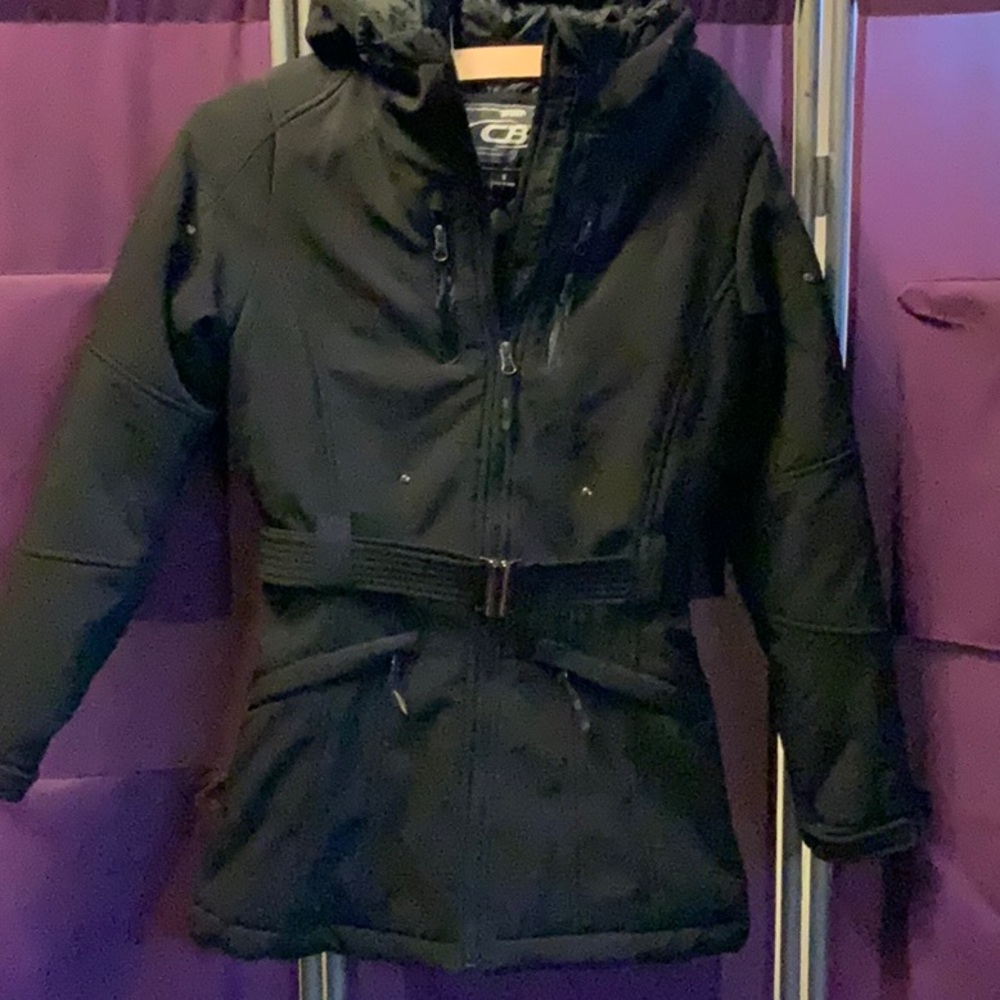Amazing vintage CB Sport ski jacket with belt